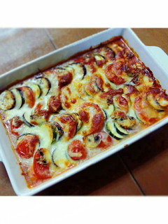 夏野菜のチーズタラトゥイユ-レシピのメイン写真