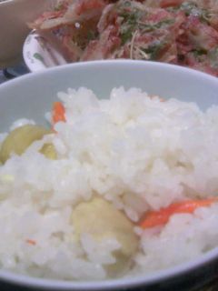 栗御飯-レシピのメイン写真