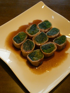 ほうれん草の肉巻き焼-レシピのメイン写真