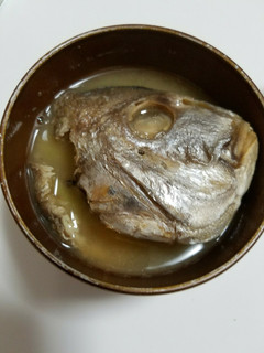 鯛の塩焼きで鯛のお味噌汁♪-レシピのメイン写真