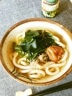 オリーブオイルひとかけ♪うどん、蕎麦に-レシピのメイン写真
