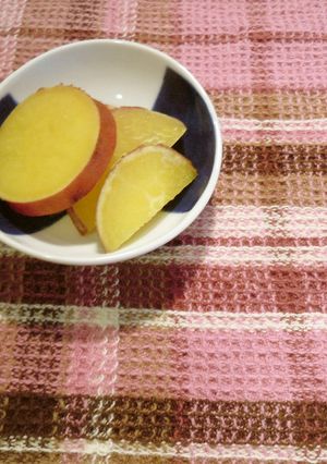 【砂糖不使用・減塩メニュー】さつまいも煮-レシピのメイン写真