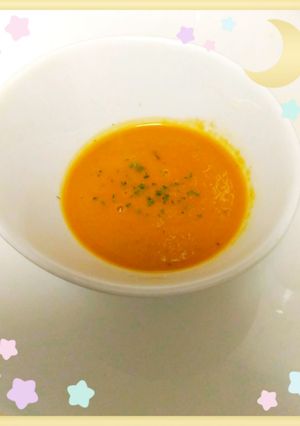 モノマネレシピ♫トマトクリーミースープ-レシピのメイン写真