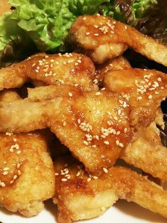 子供大好き食べやすい甘辛♪手羽先からあげ-レシピのメイン写真