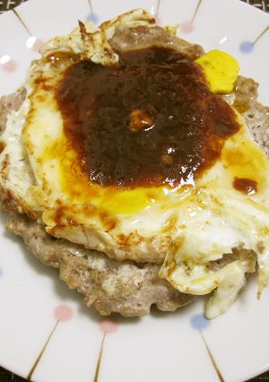 卵の豚ひき肉重ね-レシピのメイン写真