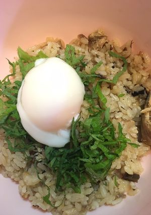 サバの水煮缶で炊き込みご飯-レシピのメイン写真