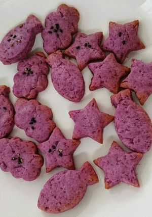 紫いものクッキー-レシピのメイン写真