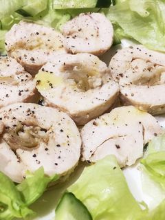 鶏むね肉の鶏ハム-レシピのメイン写真