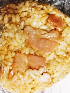 おにぎり★ベーコン★焼き肉のたれ-レシピのメイン写真