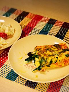 簡単キッシュ風卵焼き-レシピのメイン写真