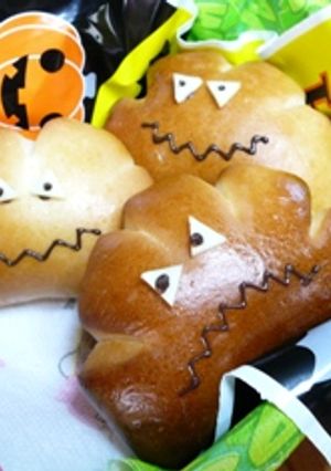 クリームパン(ハロウィン)-レシピのメイン写真