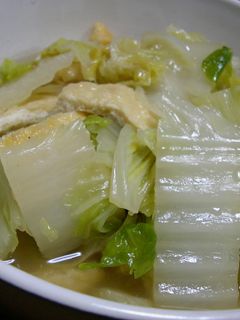 お母ちゃんの味☆白菜の炊いたん-レシピのメイン写真