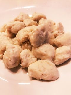 【離乳食】やわらか鶏つくね〜1歳頃から〜-レシピのメイン写真