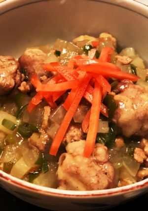 豚こまと大根の簡単あんかけ丼-レシピのメイン写真