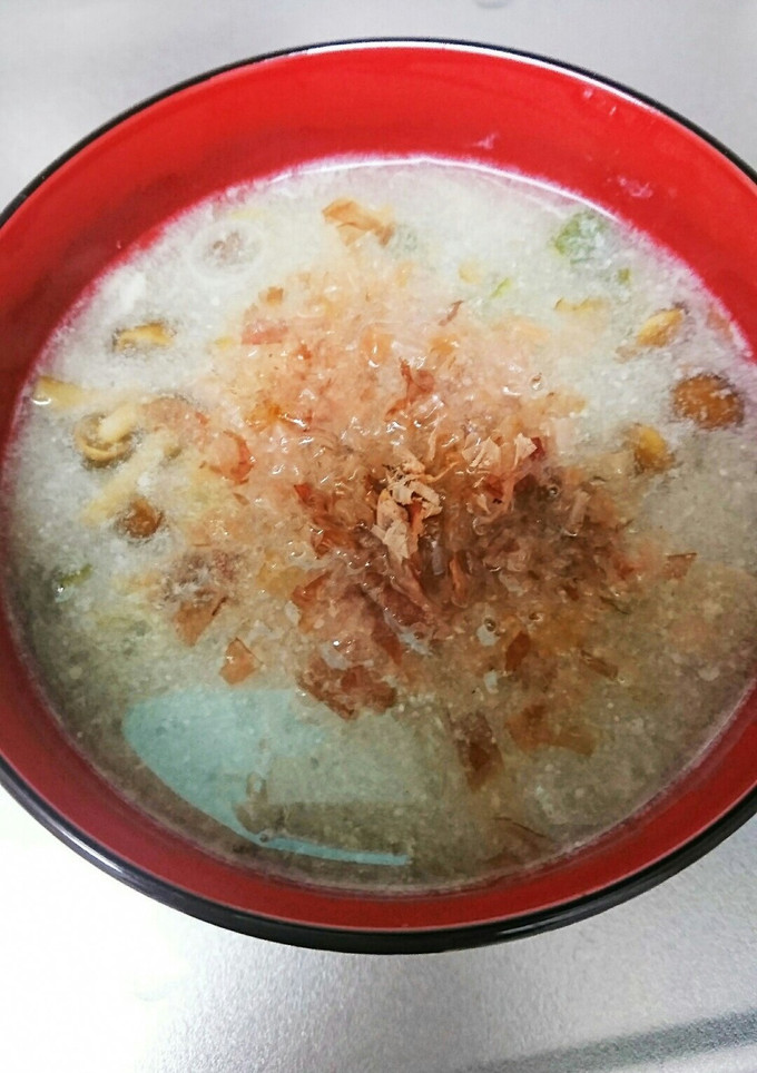 オクラとナメコのとろとろお味噌汁！-レシピのメイン写真