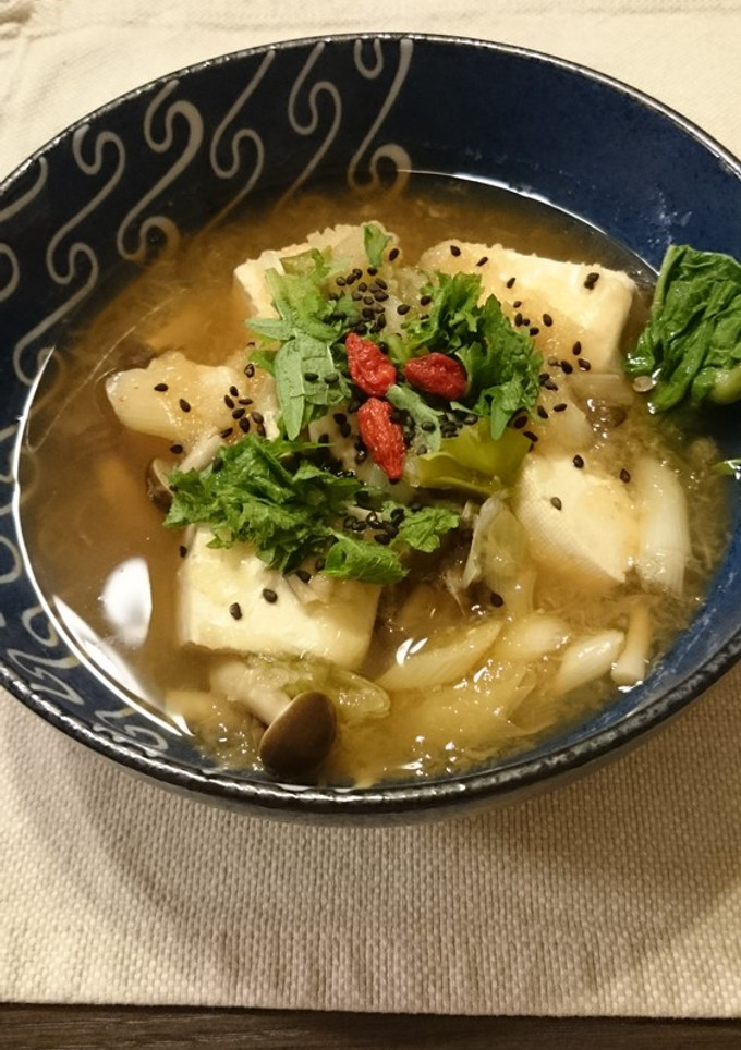 とうふとしめじのみぞれ煮-レシピのメイン写真