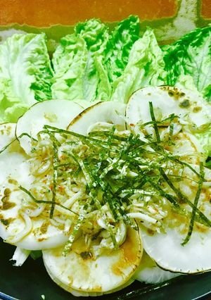 簡単！焼きかぶとしらすのサラダ-レシピのメイン写真
