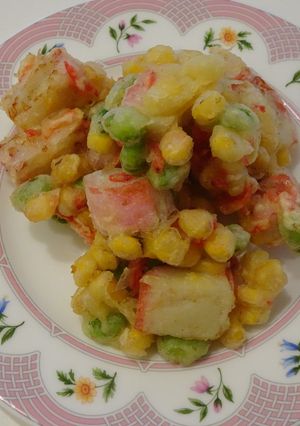 春色かまぼこかき揚げ-レシピのメイン写真