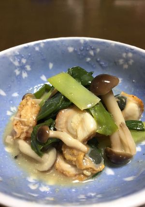 レンジでベビー帆立とシメジの酢味噌和え-レシピのメイン写真
