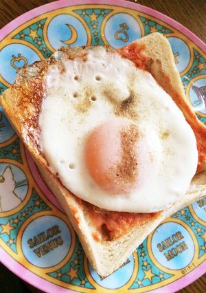朝ごはんにぴったり！簡単トースト-レシピのメイン写真
