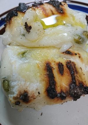 お餅にオリーブオイルひとかけ-レシピのメイン写真