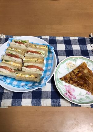 サンドウィッチ用食パンで 美味しい2品！-レシピのメイン写真