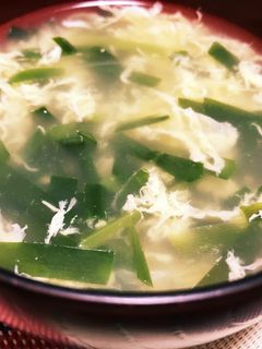ふんわりニラ卵スープ★-レシピのメイン写真