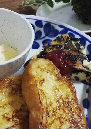 簡単裏技！フランスパンでフレンチトースト-レシピのメイン写真