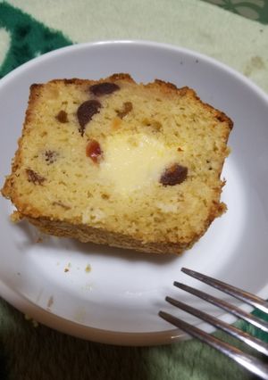 カスタードinフルーツパウンドケーキ-レシピのメイン写真