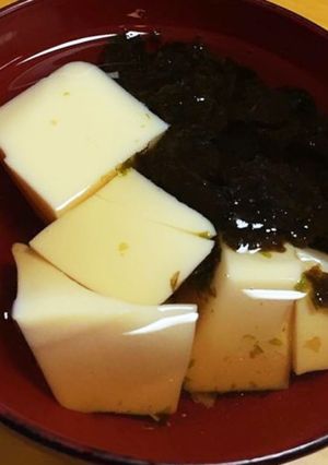 玉子豆腐と海苔のすまし汁-レシピのメイン写真