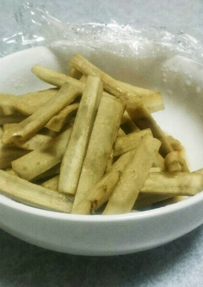 レンジで簡単！ゴボウの煮付け風-レシピのメイン写真