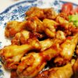 手羽元のフライパンで手間なし照焼きチキン