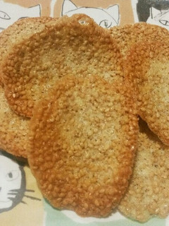 胡麻のクッキー焼菓子(^^)卵白で簡単-レシピのメイン写真