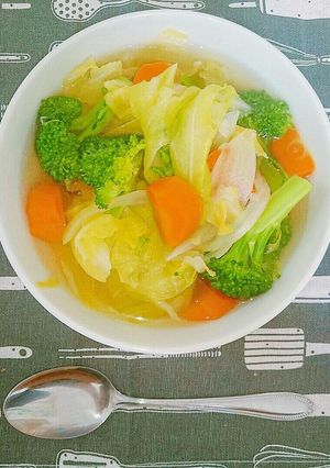 野菜たっぷりスープ-レシピのメイン写真