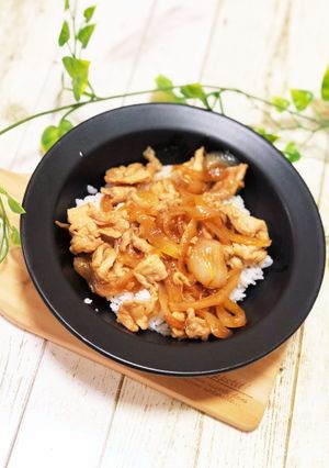 ぶた丼-レシピのメイン写真