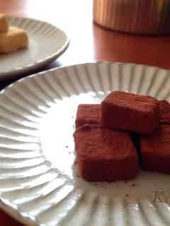 焼き芋リメイク!生チョコ風-レシピのメイン写真