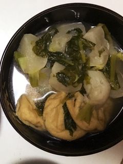 すぐできる 蕪とがんもの煮物-レシピのメイン写真