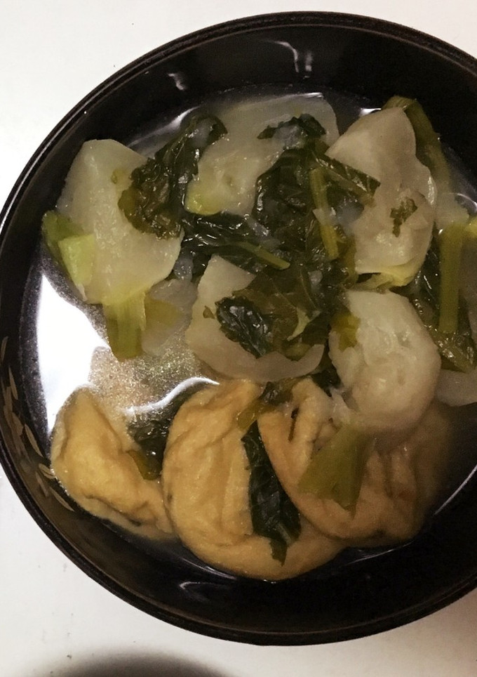 すぐできる 蕪とがんもの煮物-レシピのメイン写真