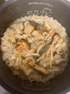 鮭の炊き込みご飯-レシピのメイン写真