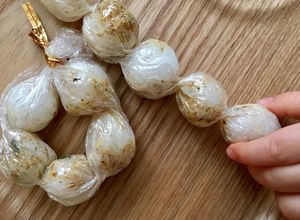離乳食手づかみごはん〜ラップ一口おにぎり-レシピのメイン写真