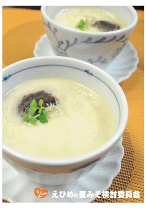麦味噌茶碗蒸し-レシピのメイン写真