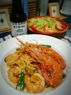 海老クリームパスタ-レシピのメイン写真
