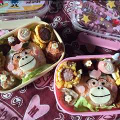 รูปของ はながっぱ弁当（キャラ弁）