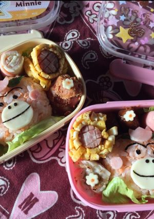 はながっぱ弁当（キャラ弁）-レシピのメイン写真
