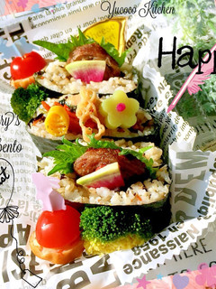 イースター 春のおにぎらず弁当-レシピのメイン写真