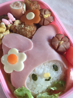 マイメロちゃん弁当(キャラ弁)-レシピのメイン写真