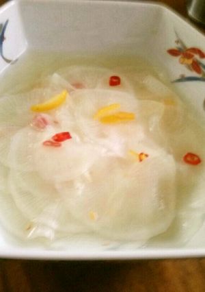 大根のなんちゃって千枚漬け-レシピのメイン写真
