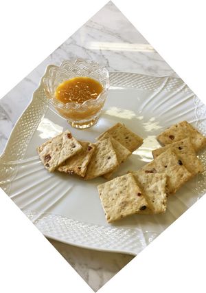 グラノーラクッキー:レモンクリーム添え-レシピのメイン写真