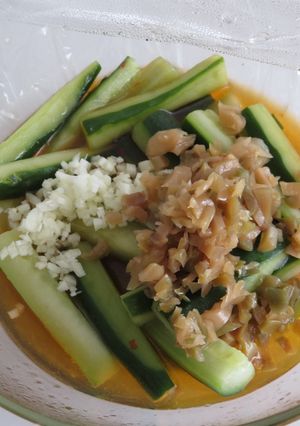 胡瓜の甘酢榨菜和え-レシピのメイン写真