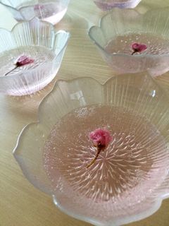 お花見に*桜サイダーゼリー*-レシピのメイン写真
